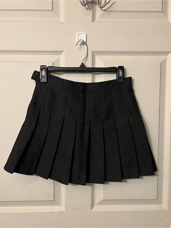 Dresses & Skirts - Classic Black Pleated Mini Skirt - Women